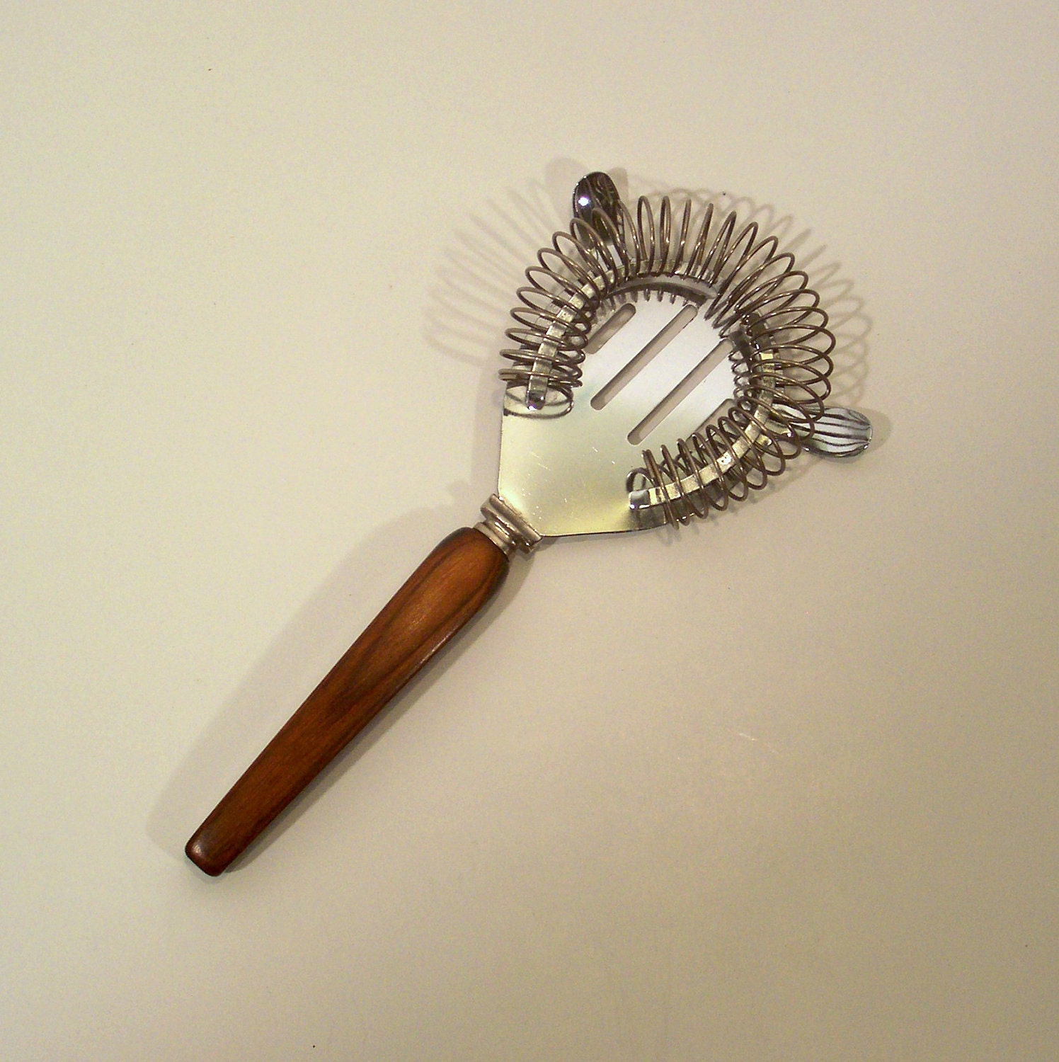 Vintage Cocktail Strainer Bartender Utensil by BarnFlyVintage