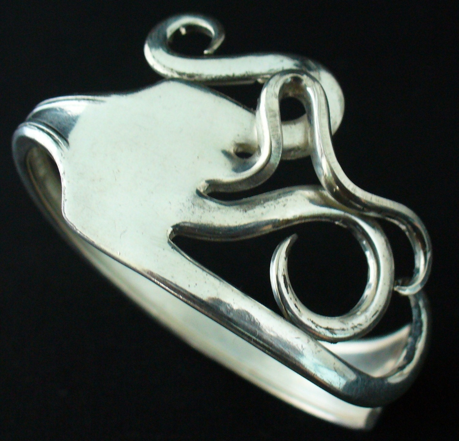 Fork Bracelet Fork Antique Silver Size 7  Spoon Jewelry by forkwhisperer