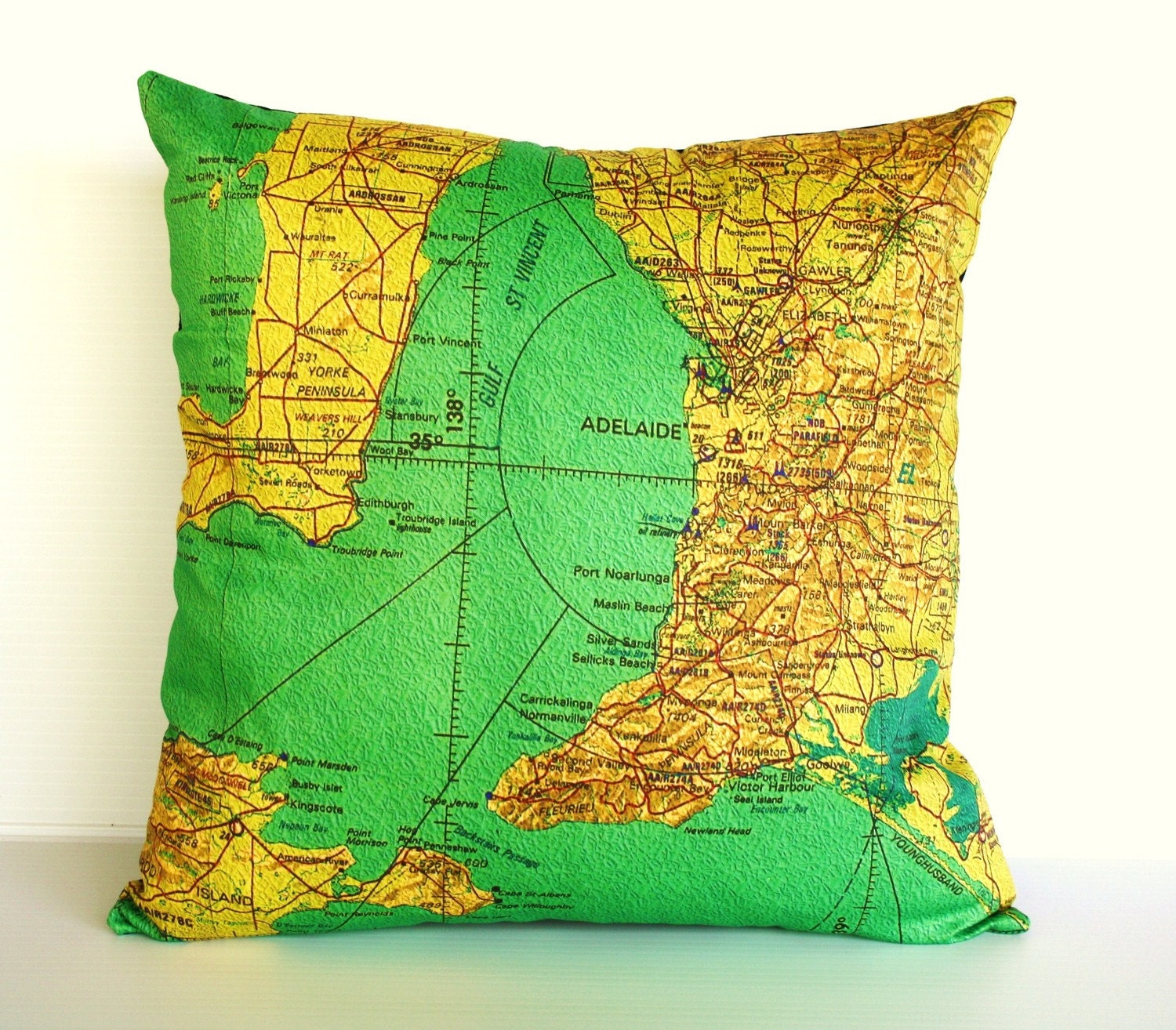 Cushion cover ADELAIDE Organic cotton Adelaide by mybeardedpigeon