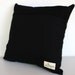 Organic cotton Ampersand typography cushion cover pillow