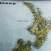 Cushion cover pillow map pillow NEW ZEALAND map cushion, organic cotton cushion cover throw cushion