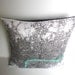 map pillow map cushion, organic cotton cushion LONDON Organic cotton map16 inch cushion,cushion cover, pillow, 16 inch, 41cm