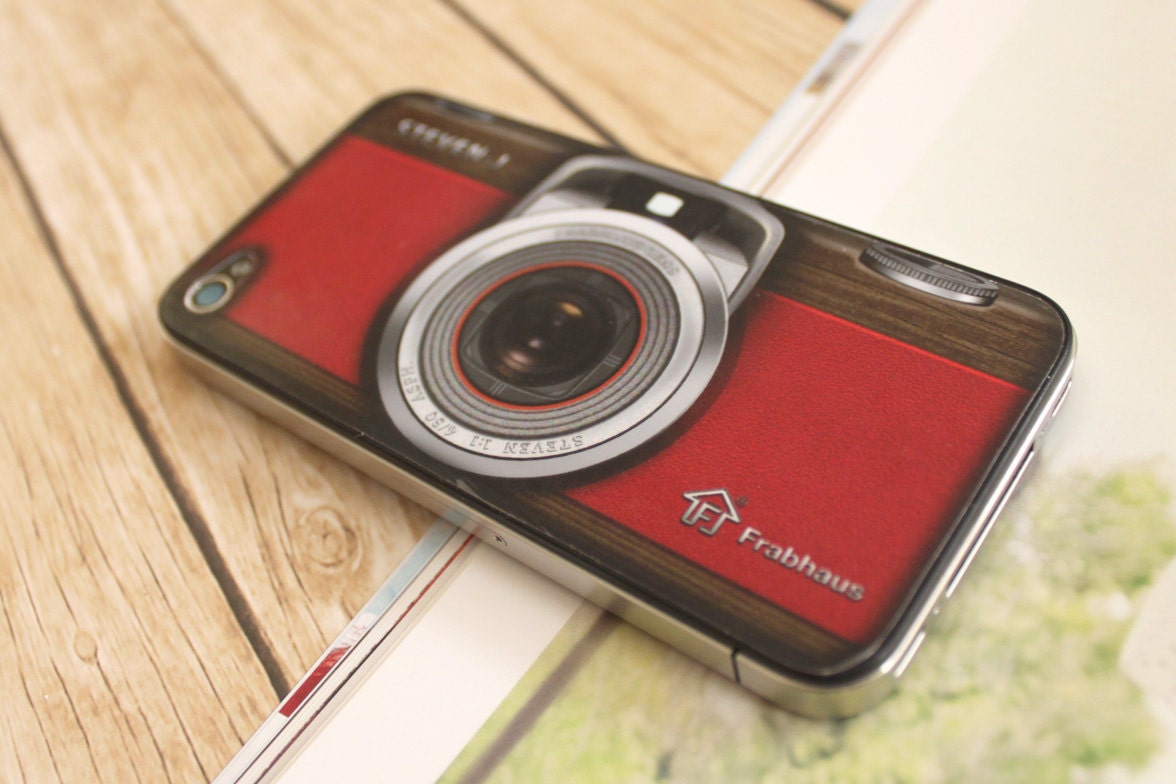 iPhone 5 / 4S / 4 Vintage Camera Case Design Vinyl Decal Skin