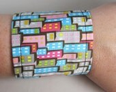 Building Cityscape Geeky Wrist Cuff