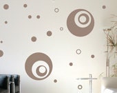 Supersized Circles - Vinyl Wall Decal
