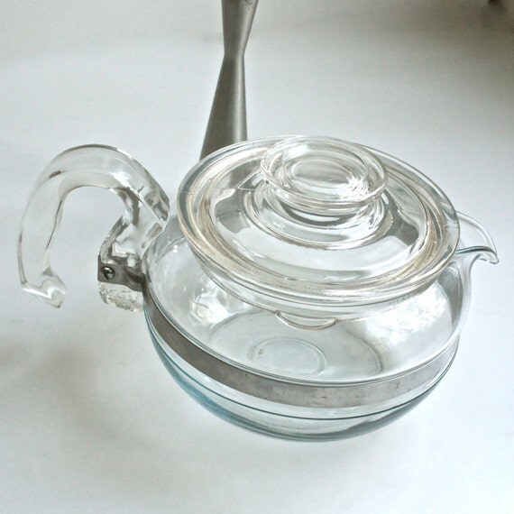 Vintage Glass Teapot 114