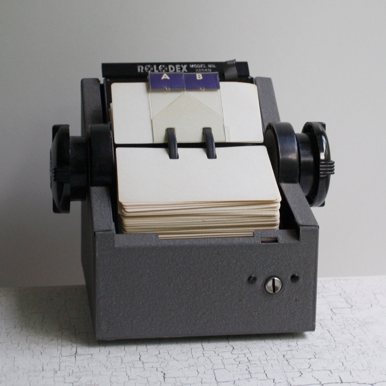 Vintage Metal Rolodex File by Zephyr by KitchenTableVintage