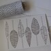 Feather Illustration Cards set of four