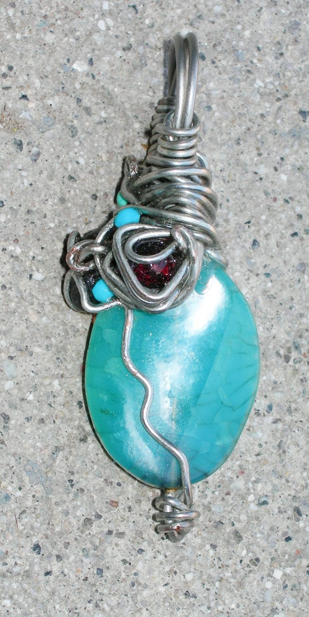 POWER AMULET PENDANT Dragonscale AgateTalisman Jewelry