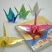 Glossy Pearl Origami Square Paper pack wtih Croc Skin effect for Japanese Origami Crane Folding (45-50 sheets)