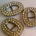 Three Deco Paste Buckles
