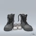 Combat Boots and Baby Shoes - 7x7 print
