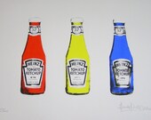 Cool Screenprint ,Infinite Variety - original  limited edition by Francis Long