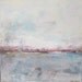 Abstract Seascape Original Painting on Canvas-In the Distance 20 x 20