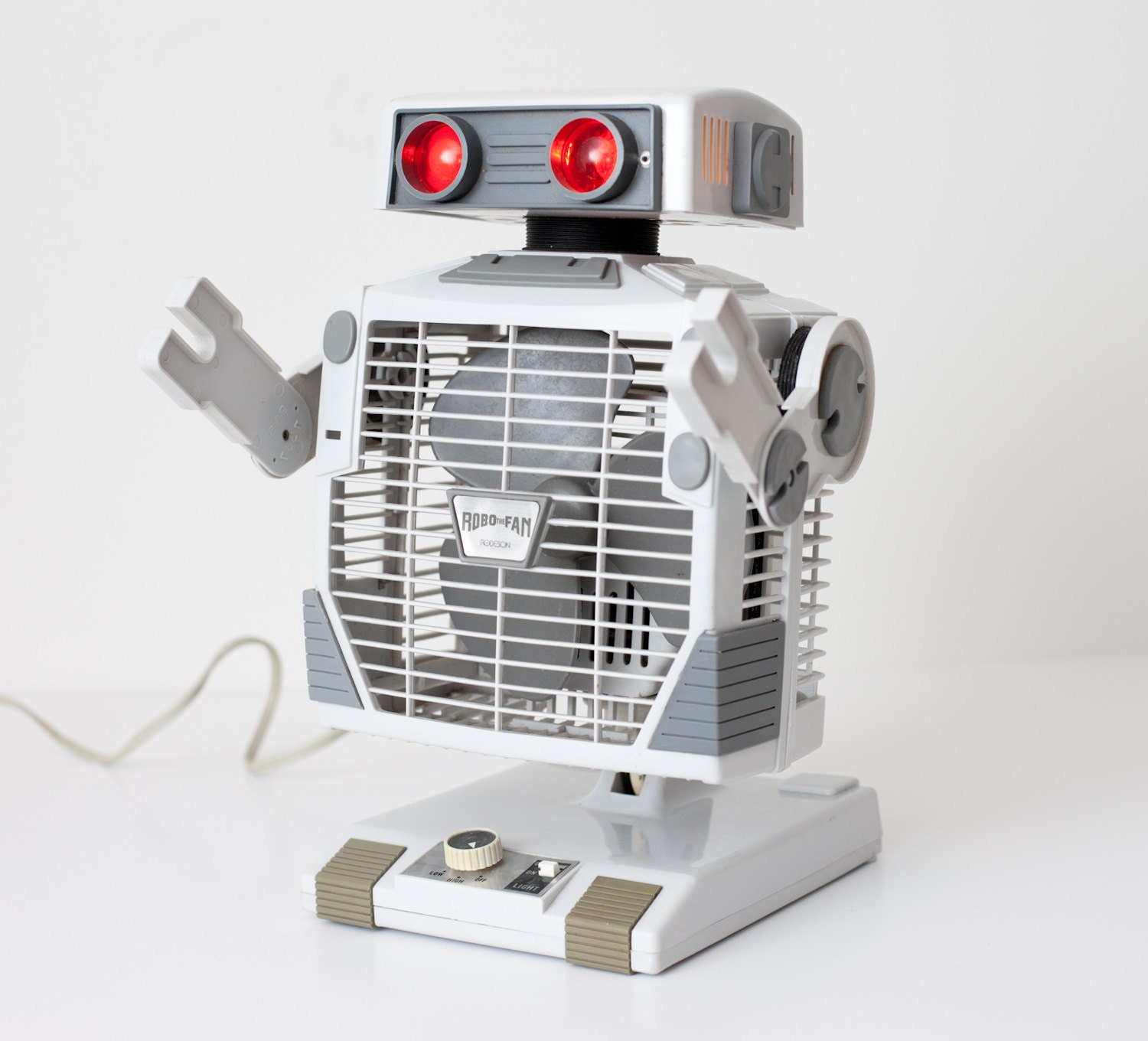 Vintage 1986 Robo RobotShaped Fan Working by TimeForMemories