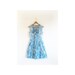 1940s-1950s PRETTY floral branch dress