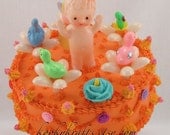 Fake Cake New Baby with Bunny, Ducks and Chicks