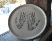 Skeletal Hands plate