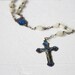 Antique rosary, Antique French Mother of Pearl rosary