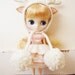 Middie deer pixie hat (frost)