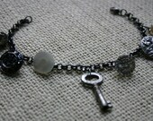 vintage button bracelet