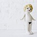 10% SALE - Little Miss Lady Burlesque - The Peekaboo Show Stopper Figurine
