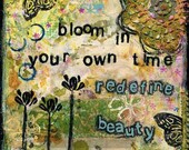 Redefine Beatuty...An Art Print...6x6