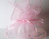 5 PINK Organza Wraps - Party favors, jewelry, gifts and much, much more