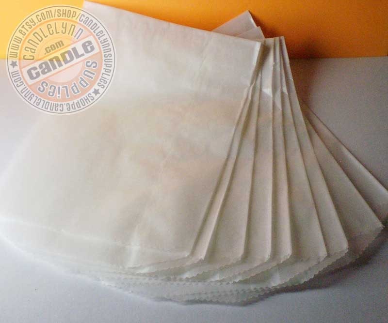50 Translucent Flat Glassine Bags - 4 34 x 6 58 - Baked Goods, Gifts ...