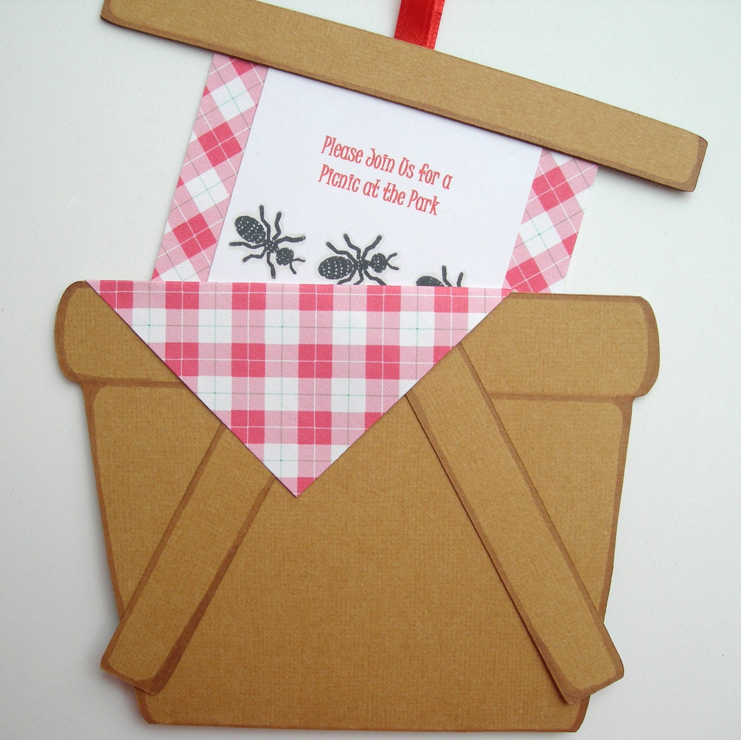 Picnic Invitations 10 Pack- Customized