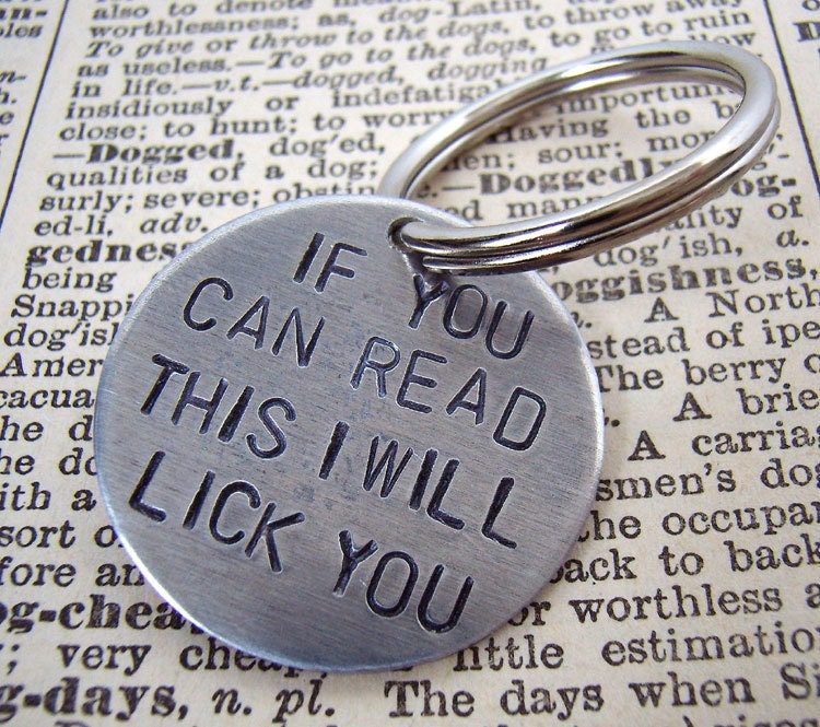 Can you read this dog tag......The Original