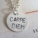Carpe Diem mini necklace