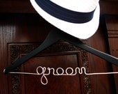 CLASSIC STYLE - Custom Wire Hanger - Custom Bride Hanger - Brides Personalized Hanger - Bridal Hanger - Bridal Dress Hanger - Wedding