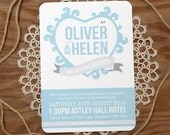 Wanderlust Wedding Invitation