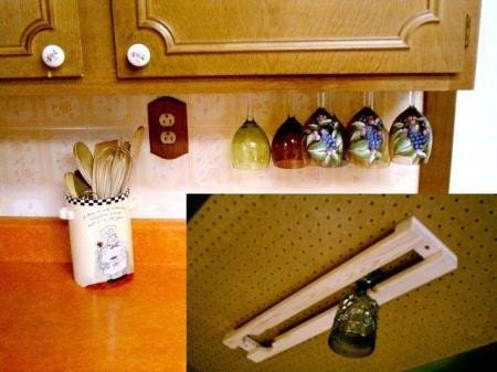 Under Cabinet Wine Glass Rack Holds 6 By Nys71swineglassracks 5354