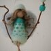 Needle felted fairy