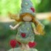 The garderner of love, Happy Valentine's Day, needle felted way to say: "I love you", Waldorf inspired