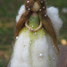 Flower Fairy , lily of the valley, needle felted doll, waldorf inspired