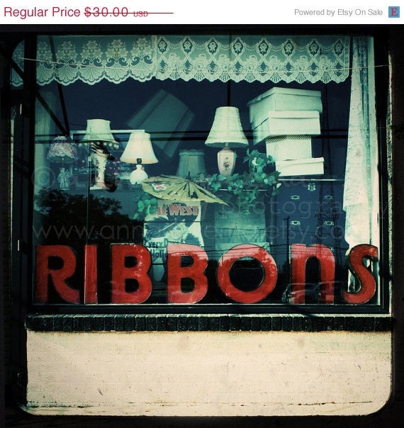 vintage sign midcentury modern mad men neon retro geek -  Ribbons - 8x8 Fine Art Photography Print