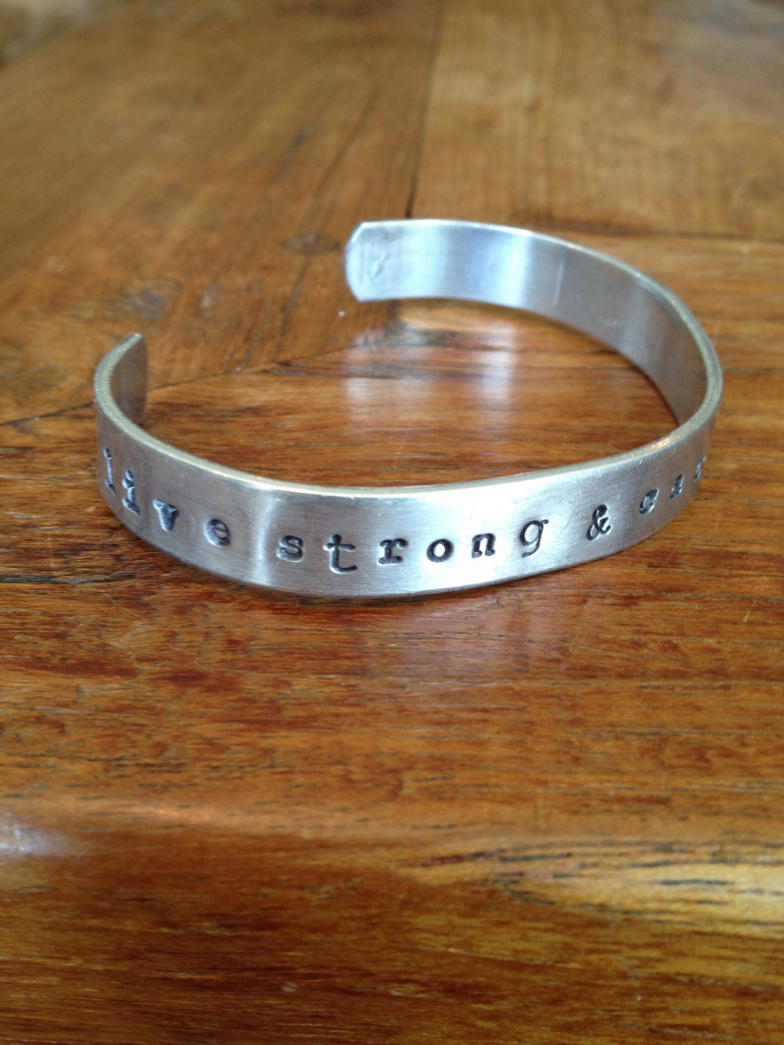 Personalized I.D. bracelet or cuff bracelet