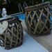 Set of 2 Candle Holders for a Rustic, Woodland or Country Themed Wedding or Special Event