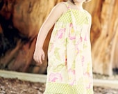 Poppies Knot Dress sizes 6 months, 12months, 18 months, 2t, 3t, 4t and 5