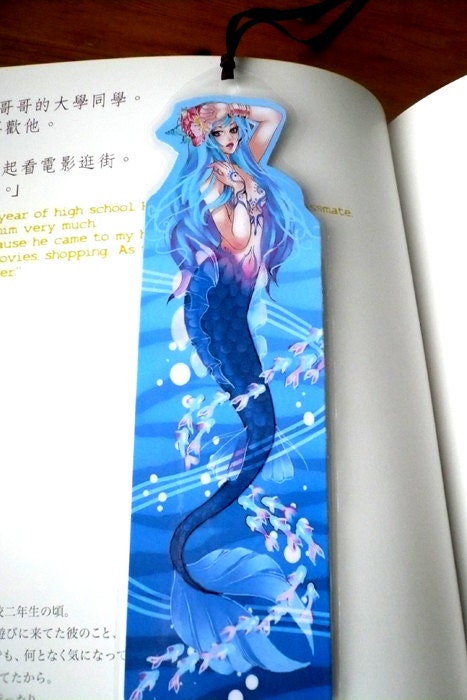 Mermaid bookmark