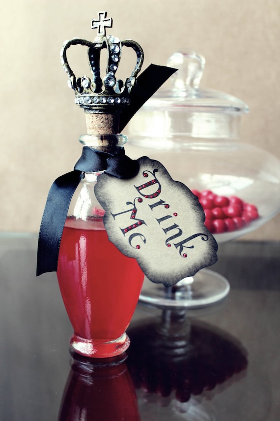 RESERVED - Alice in Wonderland - Tags- Featured on ETSY Front Page