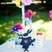 Alice In Wonderland Party Supplies- The White Rabbit Silhoette Cut Out - Table Centerpiece Room Decor
