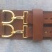 Steampunk Leather Belt