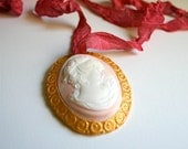 Candy Vintage Inspired Cameo Necklace