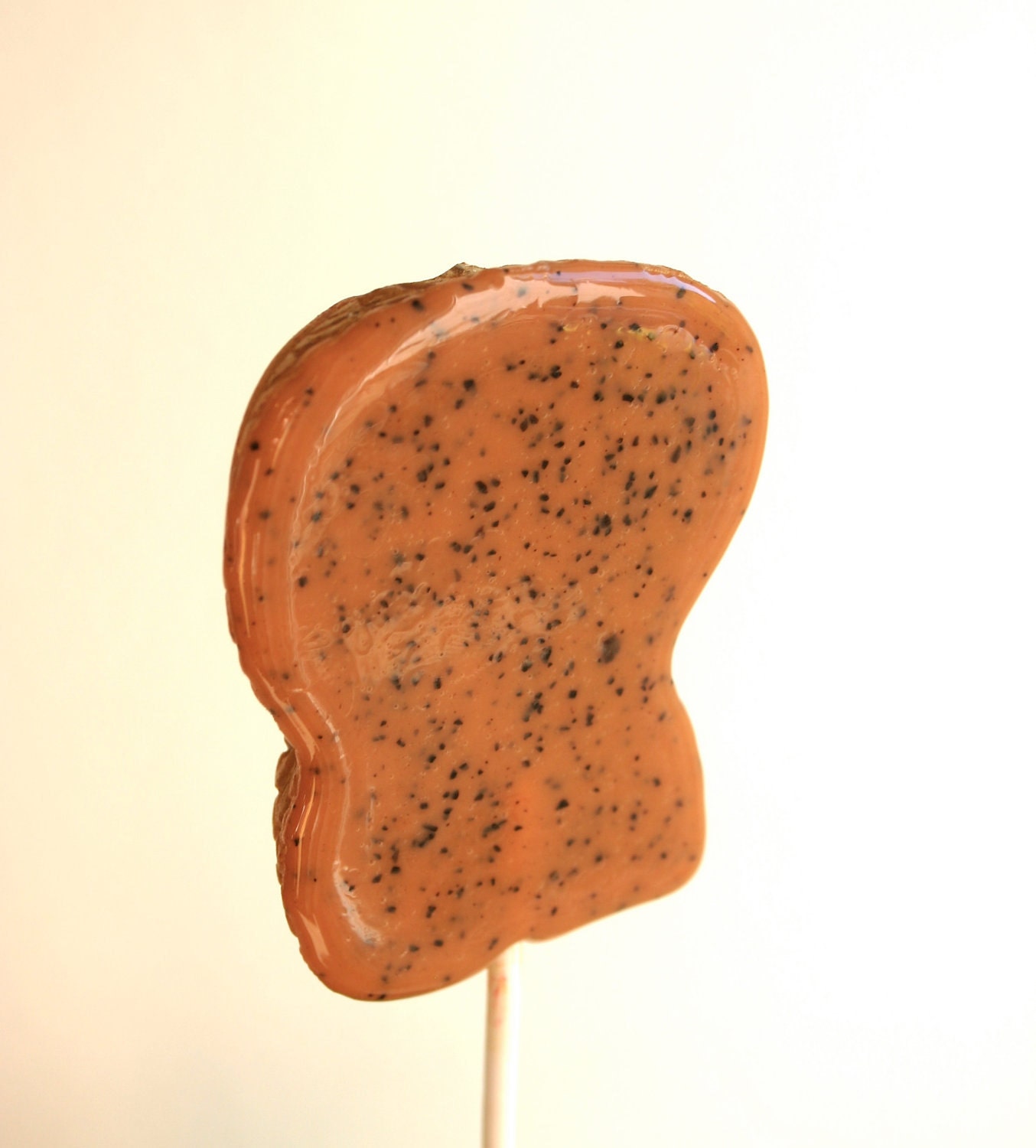 Hard Candy Lollipops -Woodland Hoot- Coffee Flavored -a hand made, statement candy
