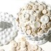For Krissy: Edible Vintage Candy Buttons 40 IVORY
