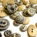 Edible Chocolate Candy Brass Buttons (Antique Inspired) 100 Cake Decoration - Wedding Favor - Etsy Weddings